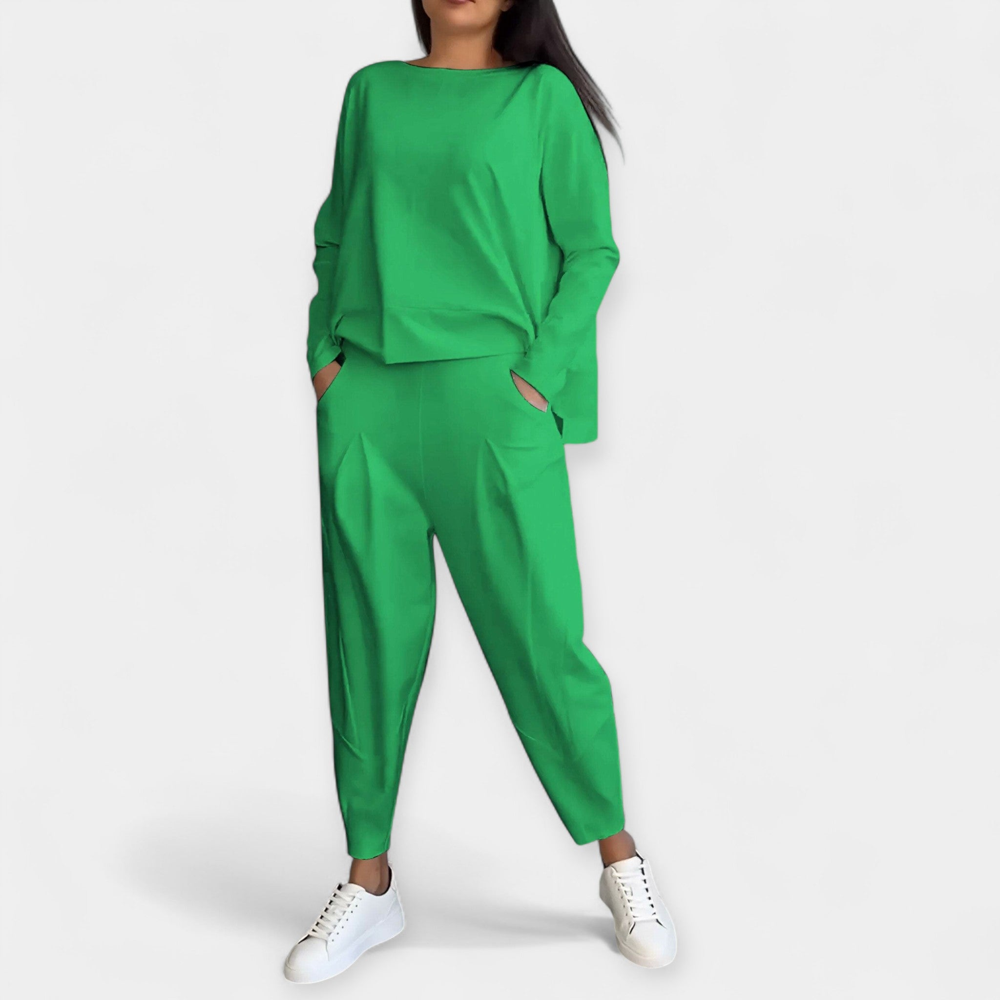 Long Sleeve Set For Everyday Casual Ladies Wear Comfort Fit