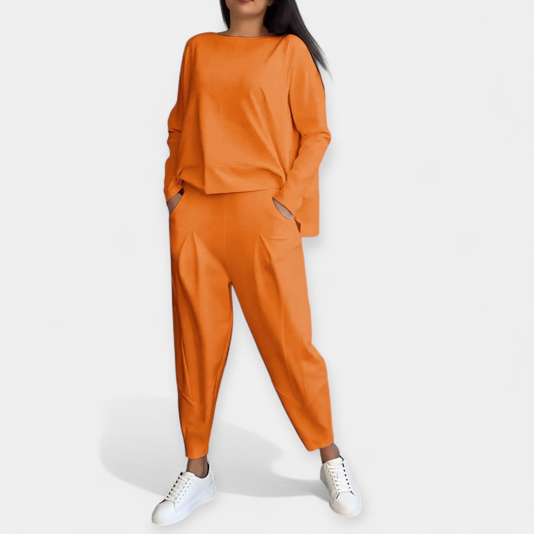 Long Sleeve Set For Everyday Casual Ladies Wear Comfort Fit
