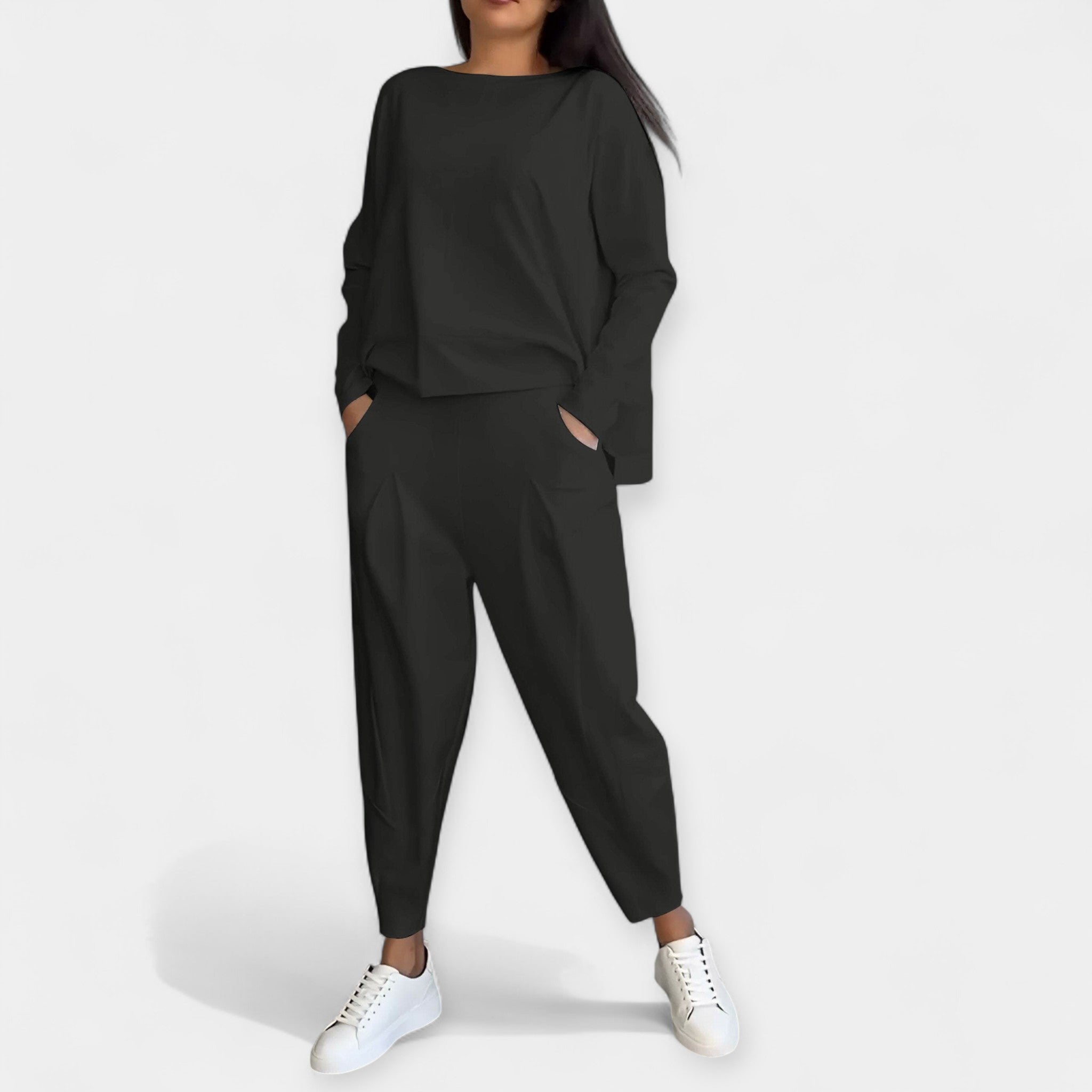 Long Sleeve Set For Everyday Casual Ladies Wear Comfort Fit