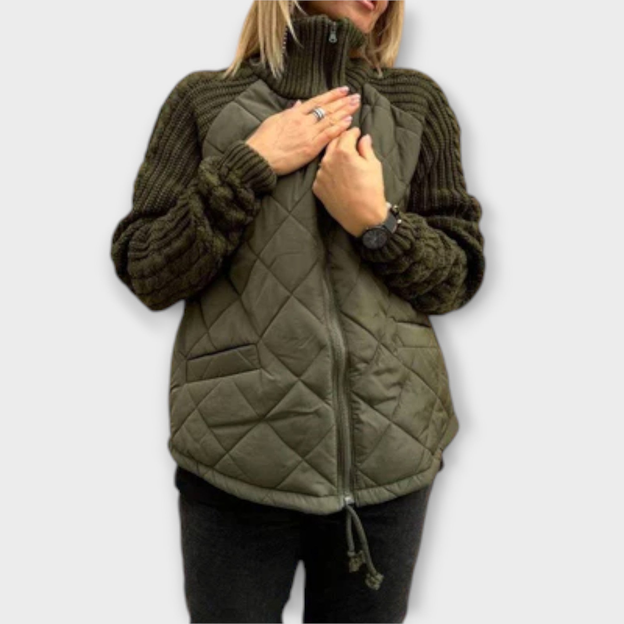 Valerie High Collar Jacket For Women Winter Warmth Style
