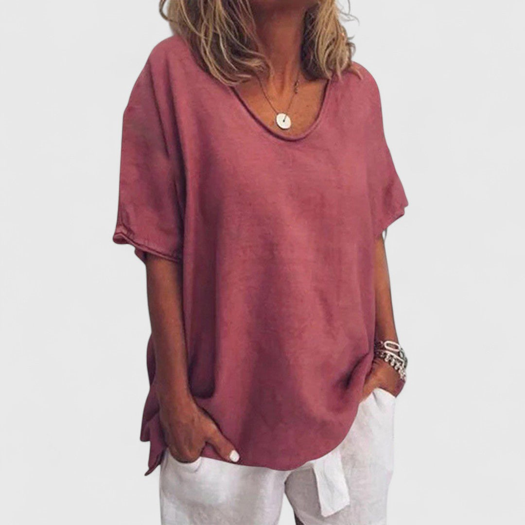 Drosoula Lightweight Breathable Blouse Everyday Elegance