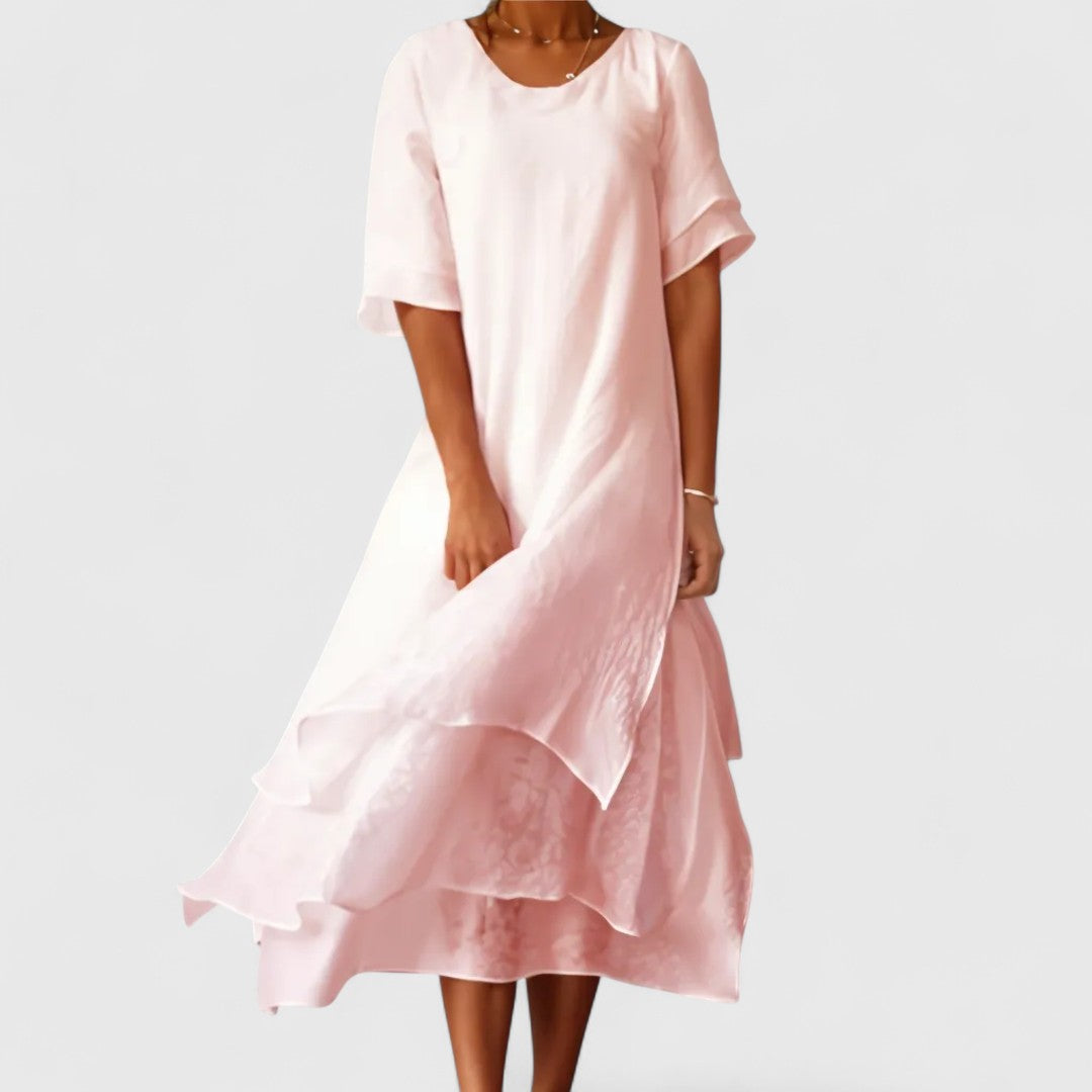 Despo Long Dress Elegant And Comfortable For All Occasions