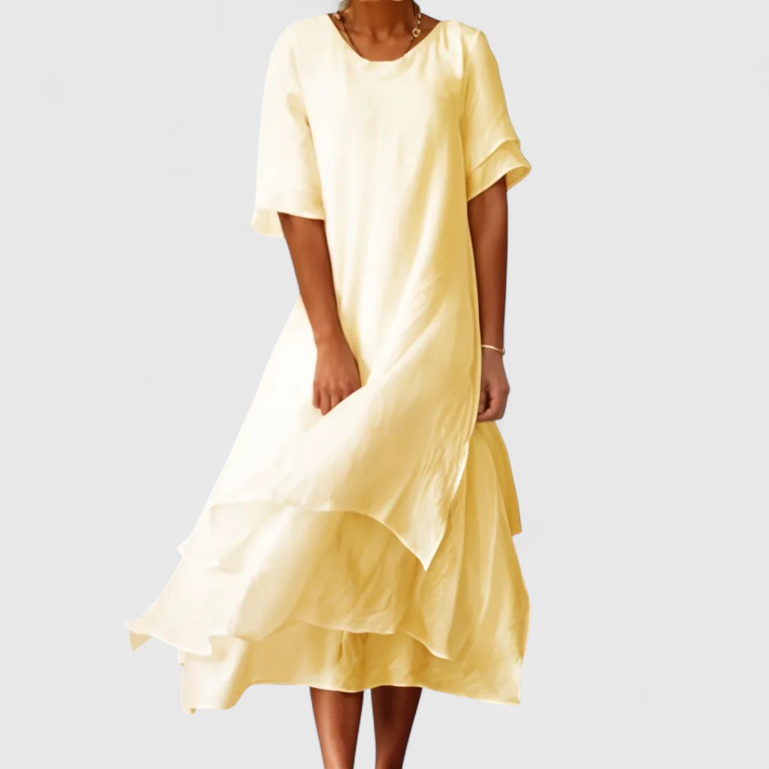 Despo Long Dress Elegant And Comfortable For All Occasions