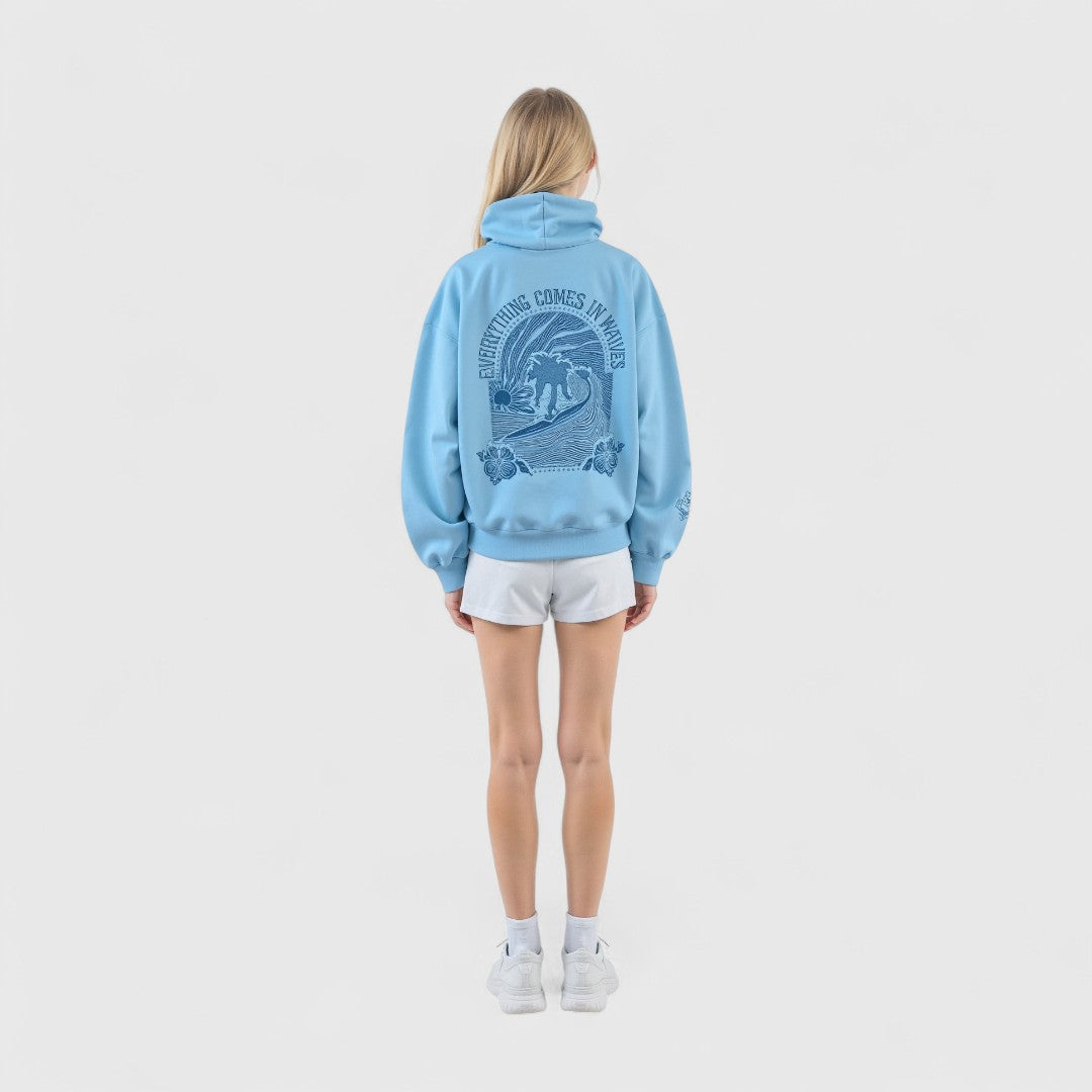 Krystallo Hoodie Embroidered Details For Style Warmth