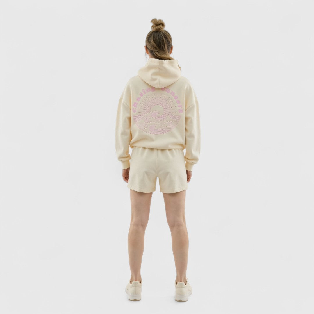 Krystallo Hoodie Embroidered Details For Style Warmth