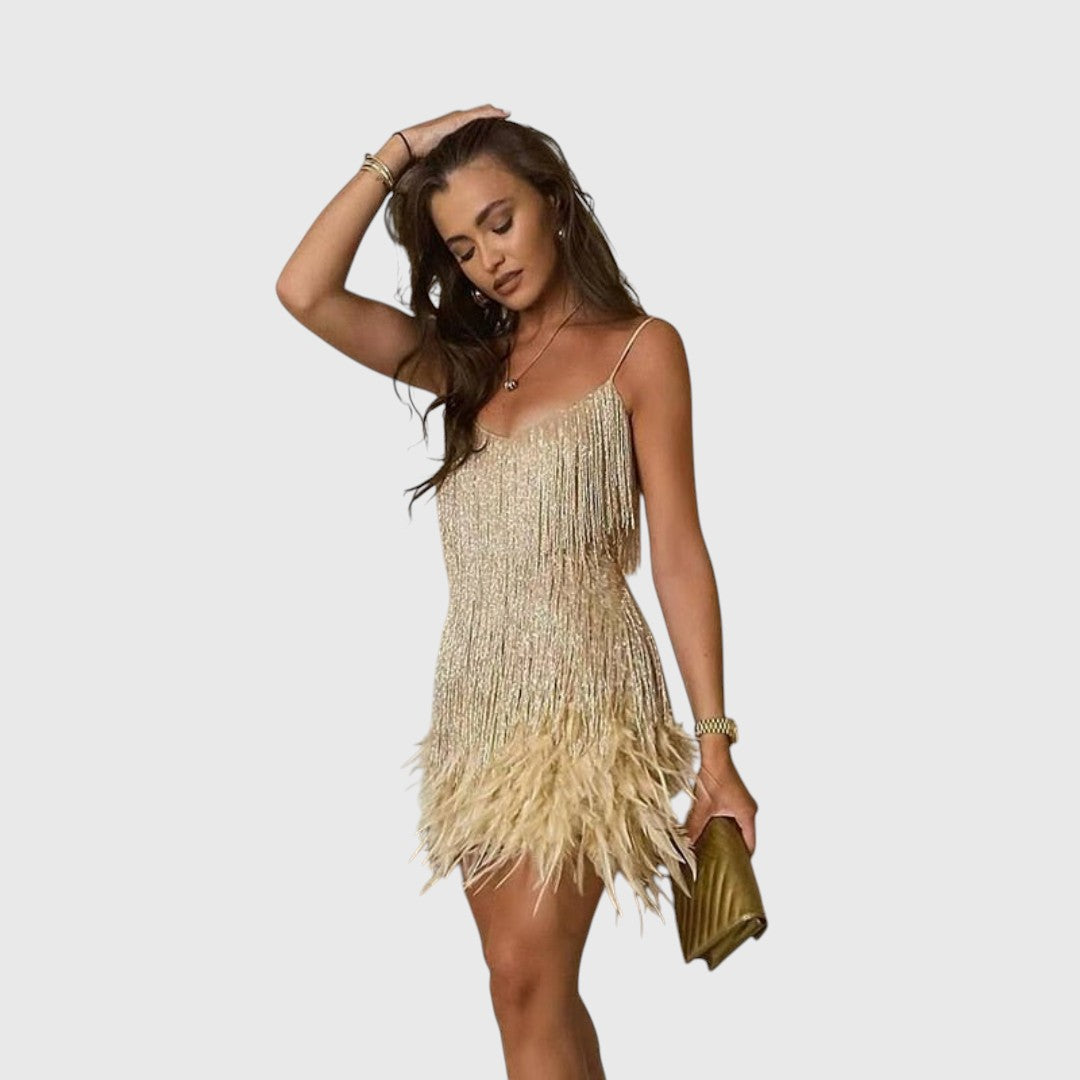 Vasiliki Classic Stunning Cocktail Dress For Formal Events