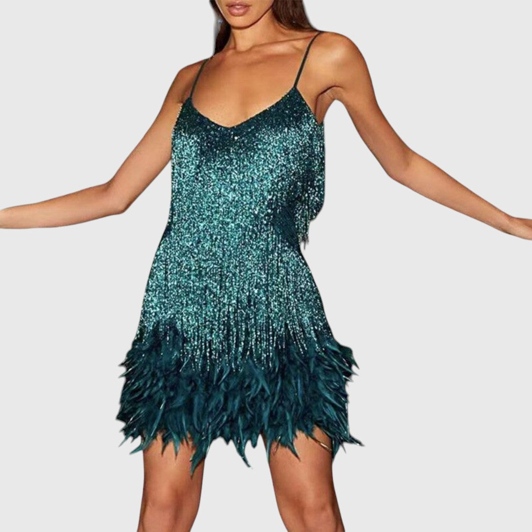 Vasiliki Classic Stunning Cocktail Dress For Formal Events