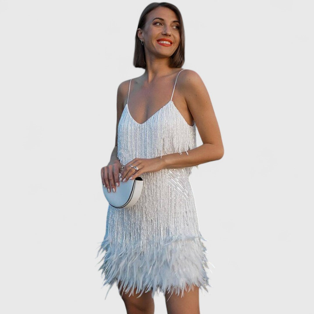 Vasiliki Classic Stunning Cocktail Dress For Formal Events