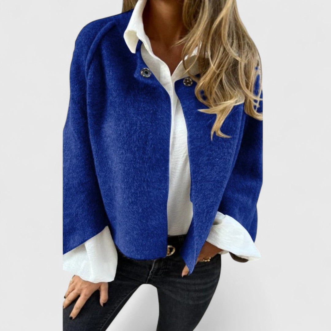 Nora - Short Jacket With Elegant Flared Sleeves