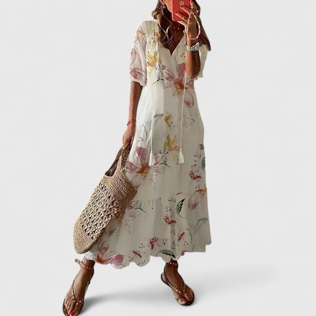 Chrysoula Boho Maxi Dress For Effortless Everyday Elegance