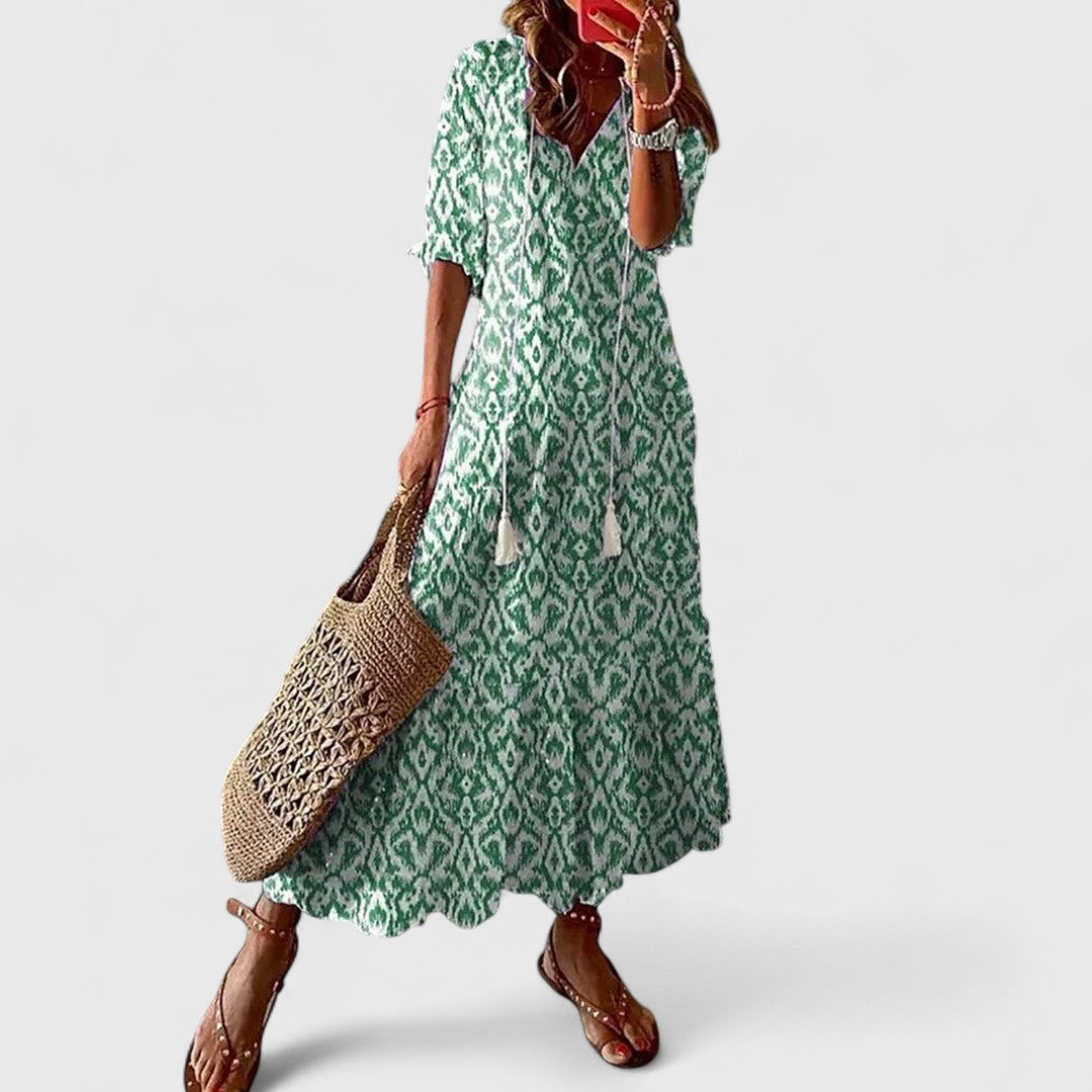 Chrysoula Boho Maxi Dress For Effortless Everyday Elegance