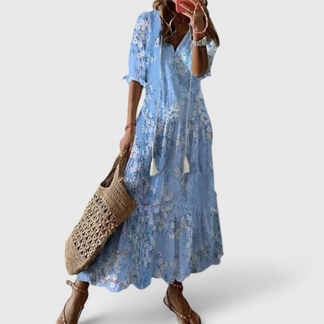 Chrysoula Boho Maxi Dress For Effortless Everyday Elegance