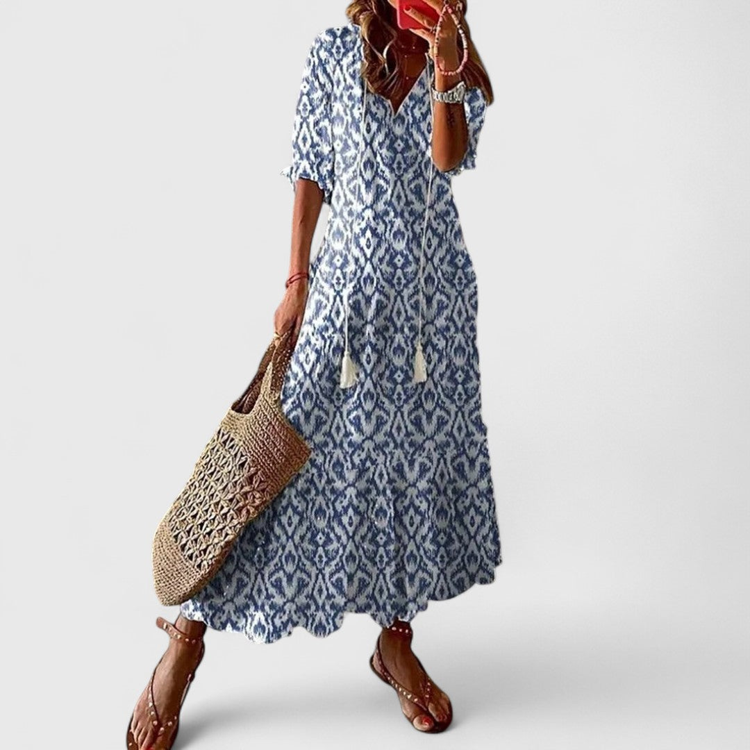 Chrysoula Boho Maxi Dress For Effortless Everyday Elegance